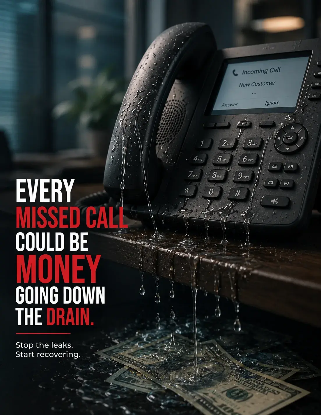 The Leaky Phone Line field guide cover artwork